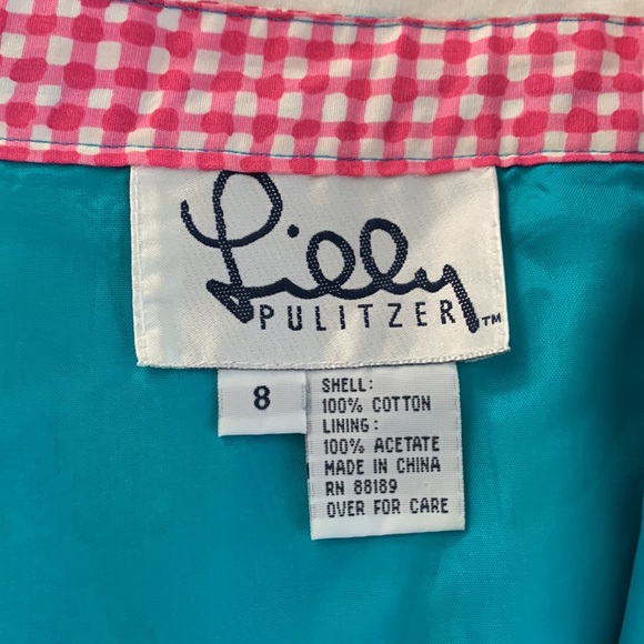 Vintage Lilly strawberry wrap skirt - Picture 3 of 5